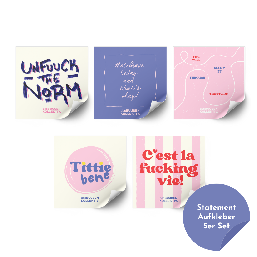 Sticker-Set "Statement"