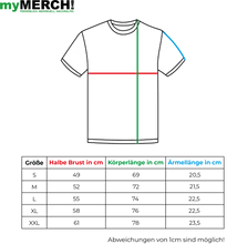 T-Shirt "Lange Reisen" Schwarz